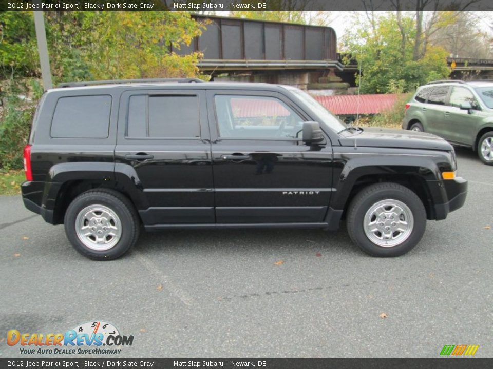 2012 Jeep Patriot Sport Black / Dark Slate Gray Photo #5