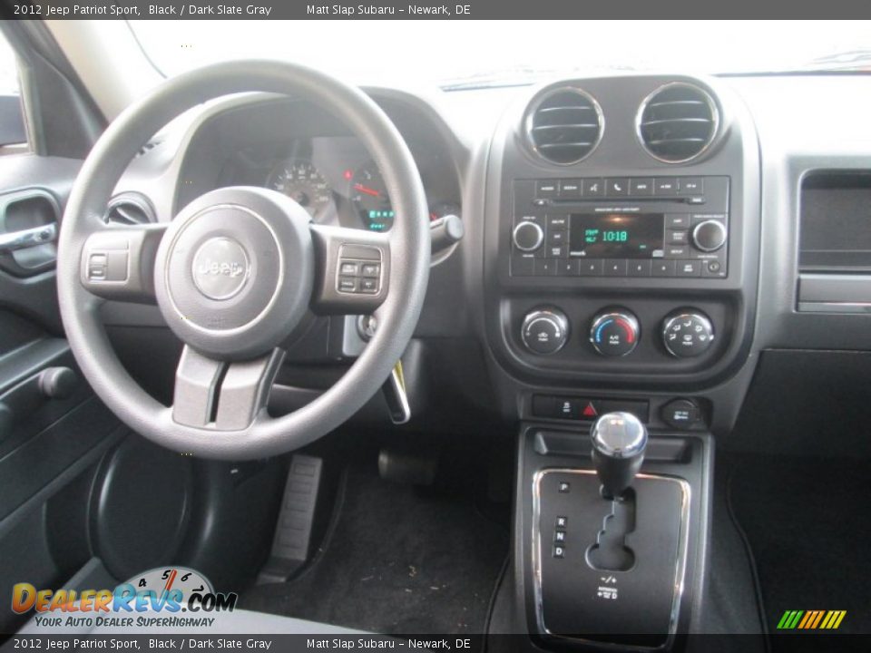2012 Jeep Patriot Sport Black / Dark Slate Gray Photo #15