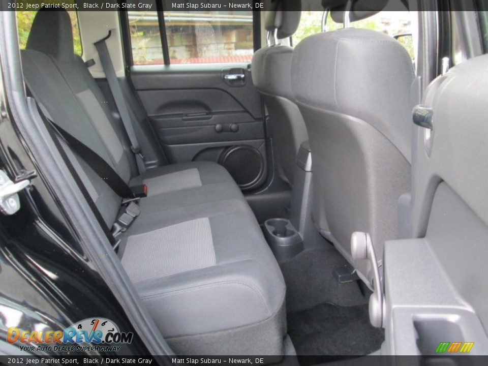 2012 Jeep Patriot Sport Black / Dark Slate Gray Photo #17