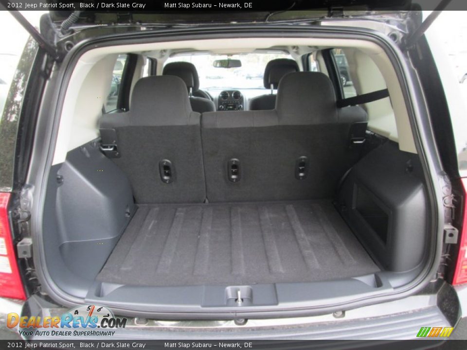 2012 Jeep Patriot Sport Black / Dark Slate Gray Photo #18