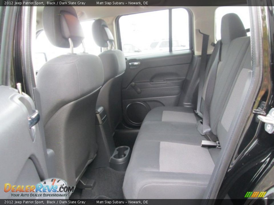 2012 Jeep Patriot Sport Black / Dark Slate Gray Photo #19