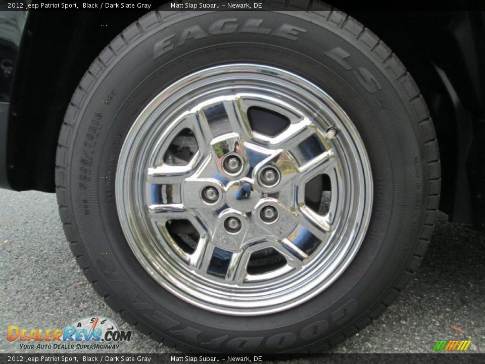 2012 Jeep Patriot Sport Black / Dark Slate Gray Photo #20
