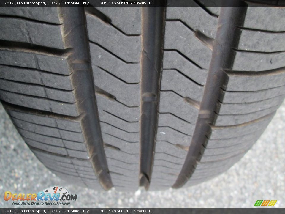 2012 Jeep Patriot Sport Black / Dark Slate Gray Photo #21