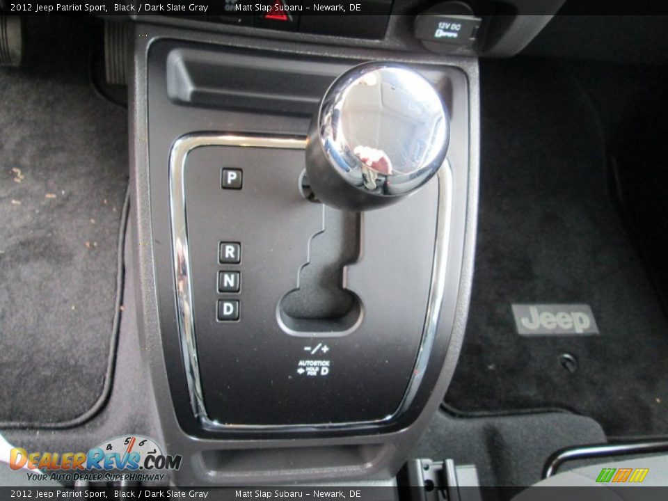 2012 Jeep Patriot Sport Black / Dark Slate Gray Photo #24