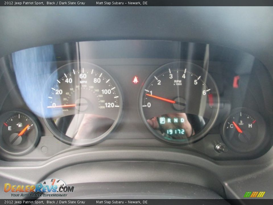 2012 Jeep Patriot Sport Black / Dark Slate Gray Photo #25