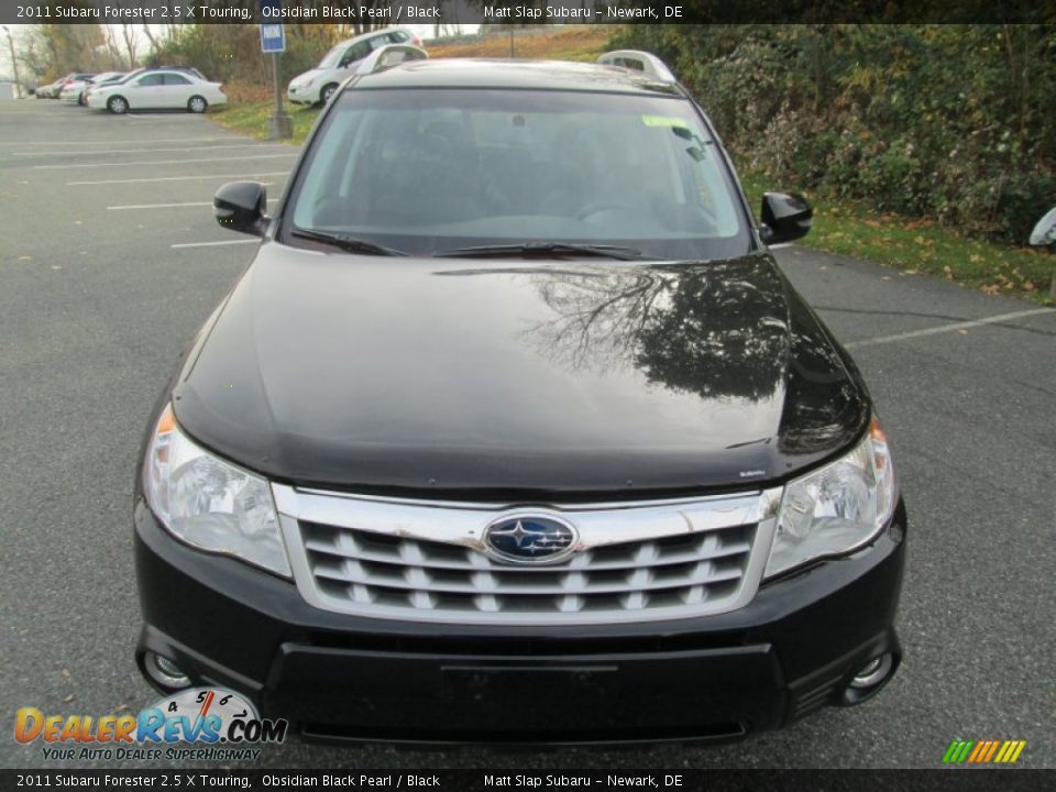 2011 Subaru Forester 2.5 X Touring Obsidian Black Pearl / Black Photo #3