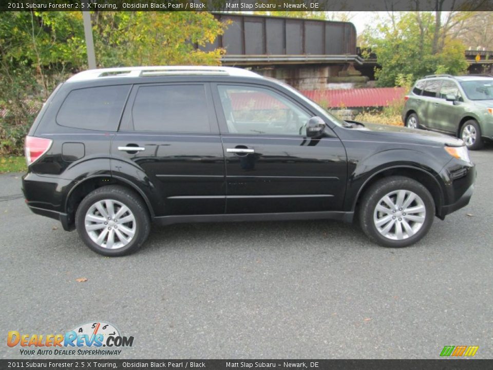 2011 Subaru Forester 2.5 X Touring Obsidian Black Pearl / Black Photo #5