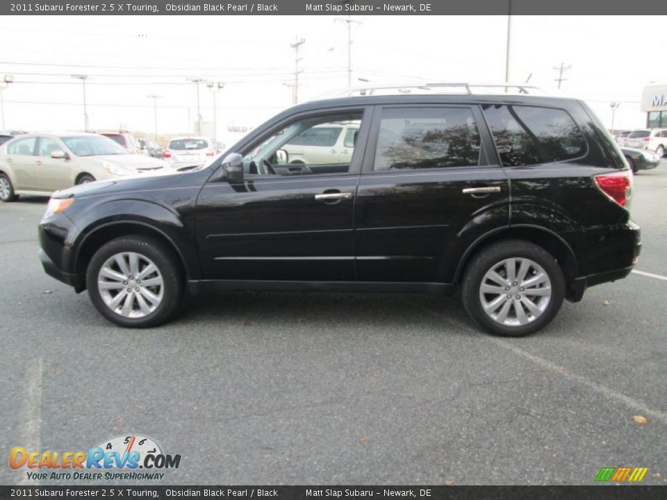 2011 Subaru Forester 2.5 X Touring Obsidian Black Pearl / Black Photo #9