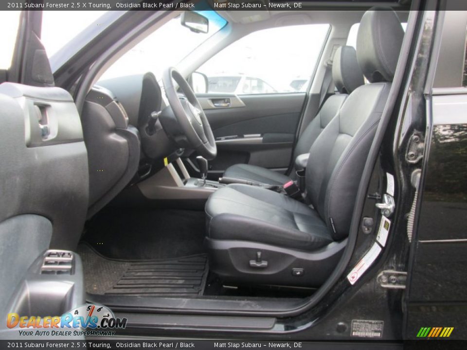 2011 Subaru Forester 2.5 X Touring Obsidian Black Pearl / Black Photo #11