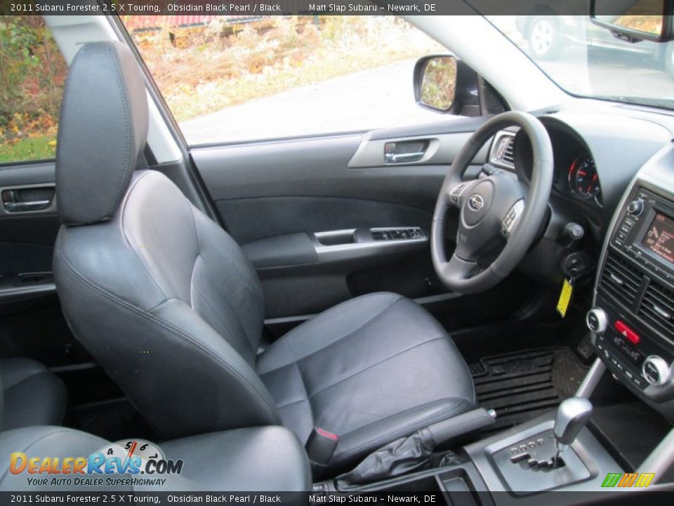 2011 Subaru Forester 2.5 X Touring Obsidian Black Pearl / Black Photo #15