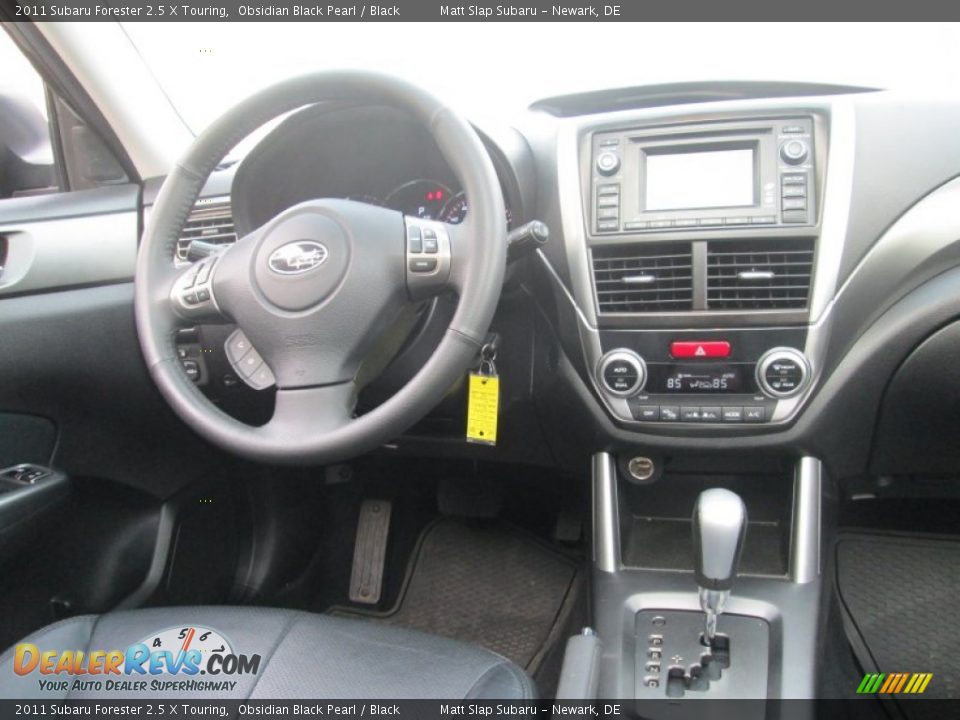 2011 Subaru Forester 2.5 X Touring Obsidian Black Pearl / Black Photo #16