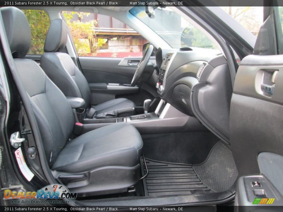 2011 Subaru Forester 2.5 X Touring Obsidian Black Pearl / Black Photo #17
