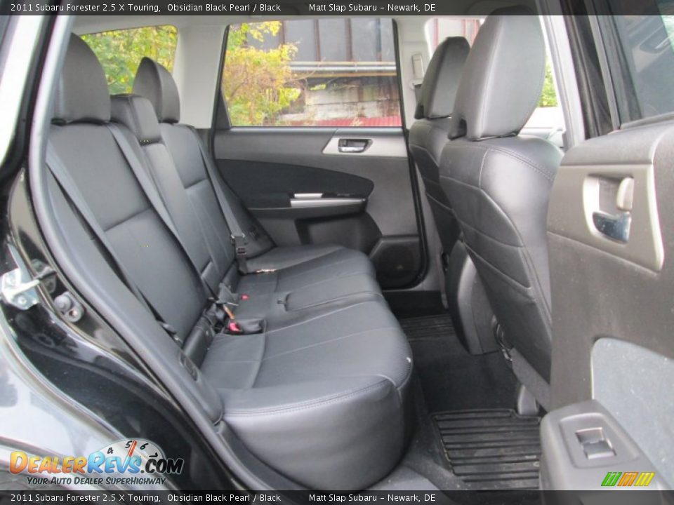 2011 Subaru Forester 2.5 X Touring Obsidian Black Pearl / Black Photo #18