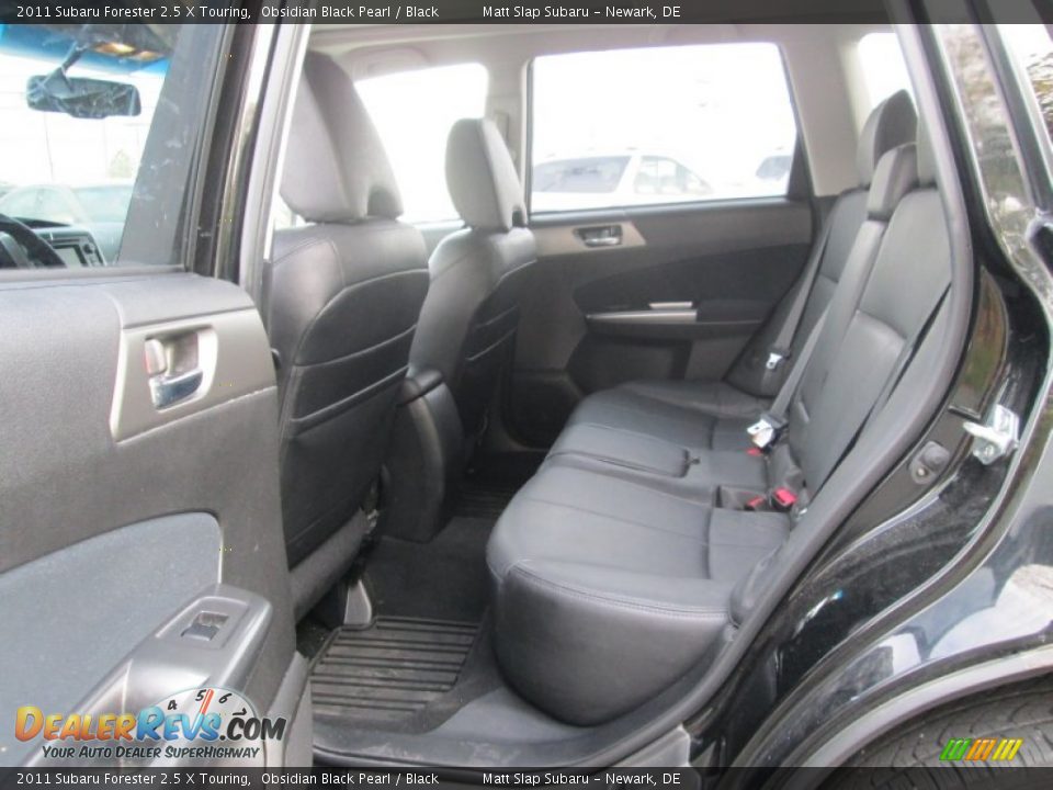 2011 Subaru Forester 2.5 X Touring Obsidian Black Pearl / Black Photo #21