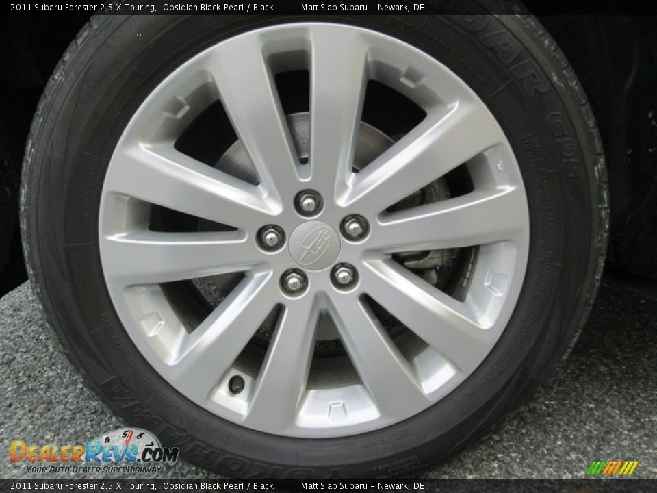 2011 Subaru Forester 2.5 X Touring Obsidian Black Pearl / Black Photo #23