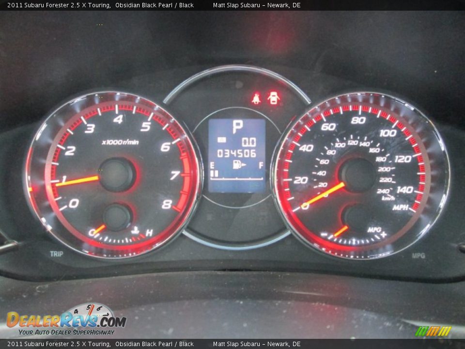 2011 Subaru Forester 2.5 X Touring Obsidian Black Pearl / Black Photo #27