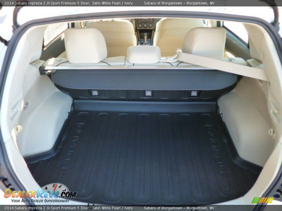 2014 Subaru Impreza 2.0i Sport Premium 5 Door Satin White Pearl / Ivory Photo #12