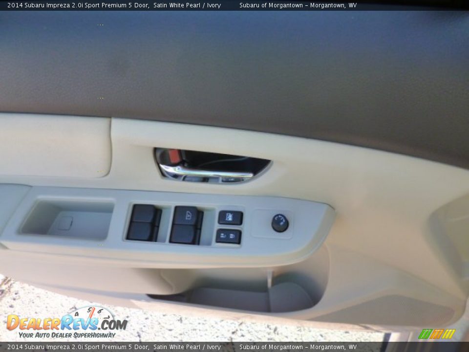 2014 Subaru Impreza 2.0i Sport Premium 5 Door Satin White Pearl / Ivory Photo #17