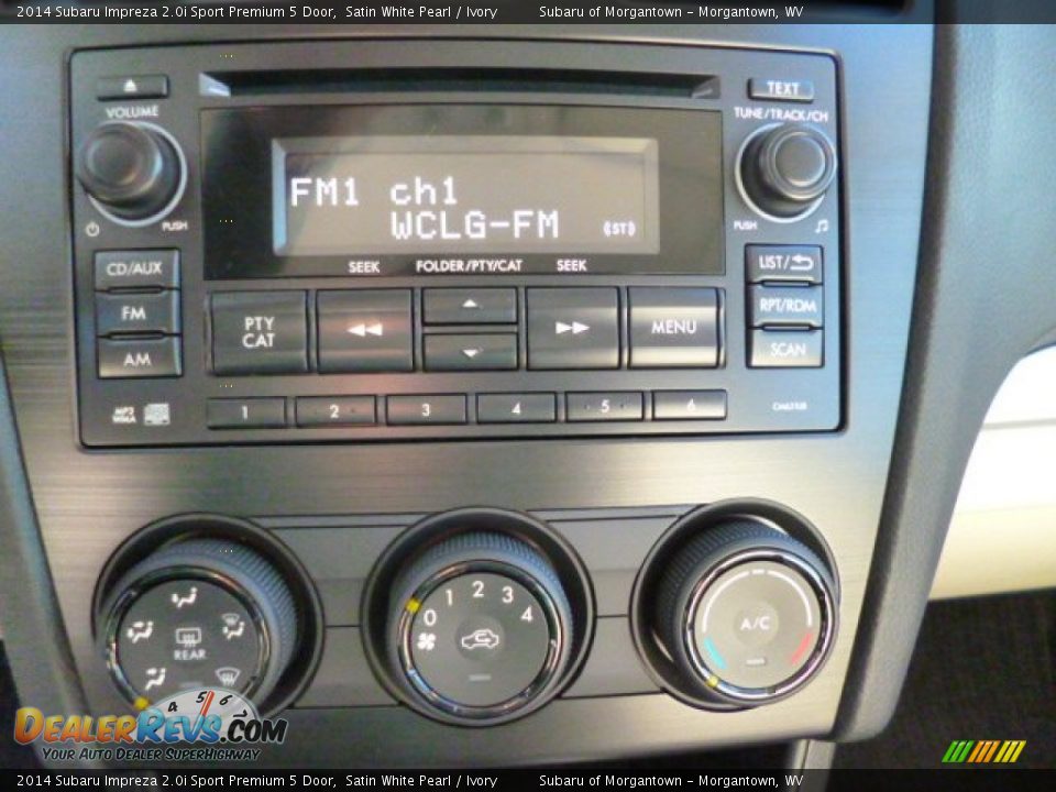 Audio System of 2014 Subaru Impreza 2.0i Sport Premium 5 Door Photo #19