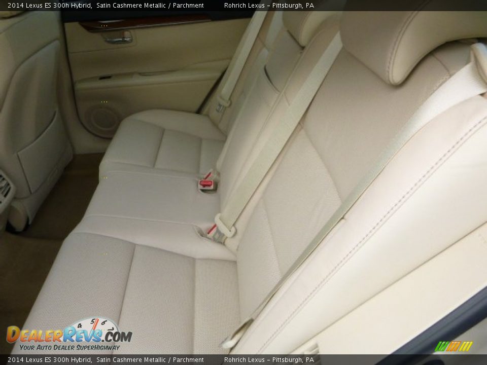 2014 Lexus ES 300h Hybrid Satin Cashmere Metallic / Parchment Photo #11