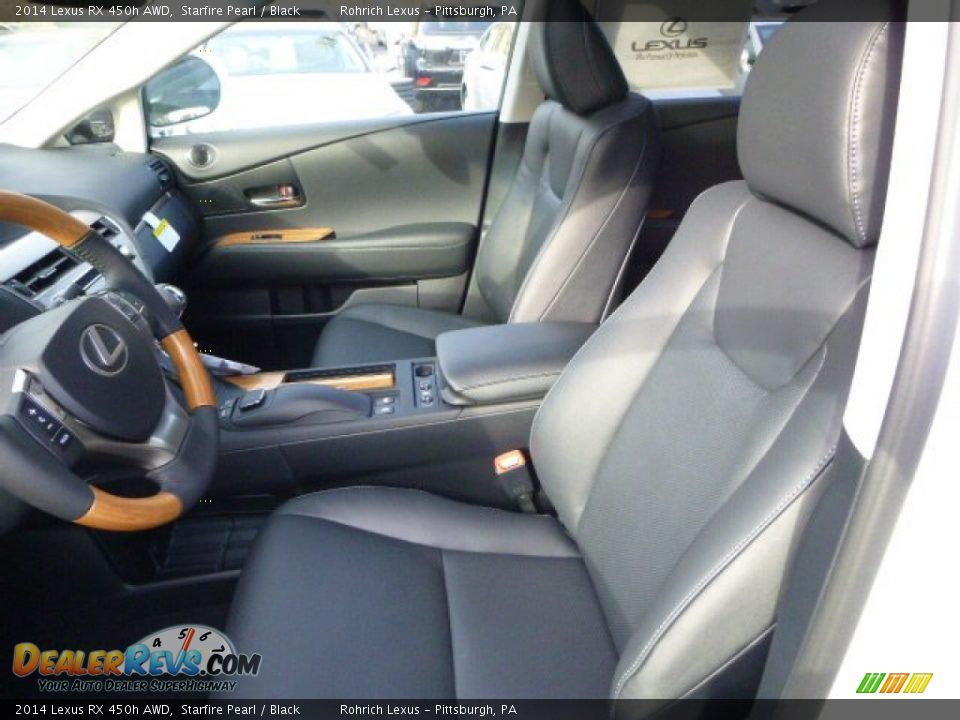 Front Seat of 2014 Lexus RX 450h AWD Photo #10