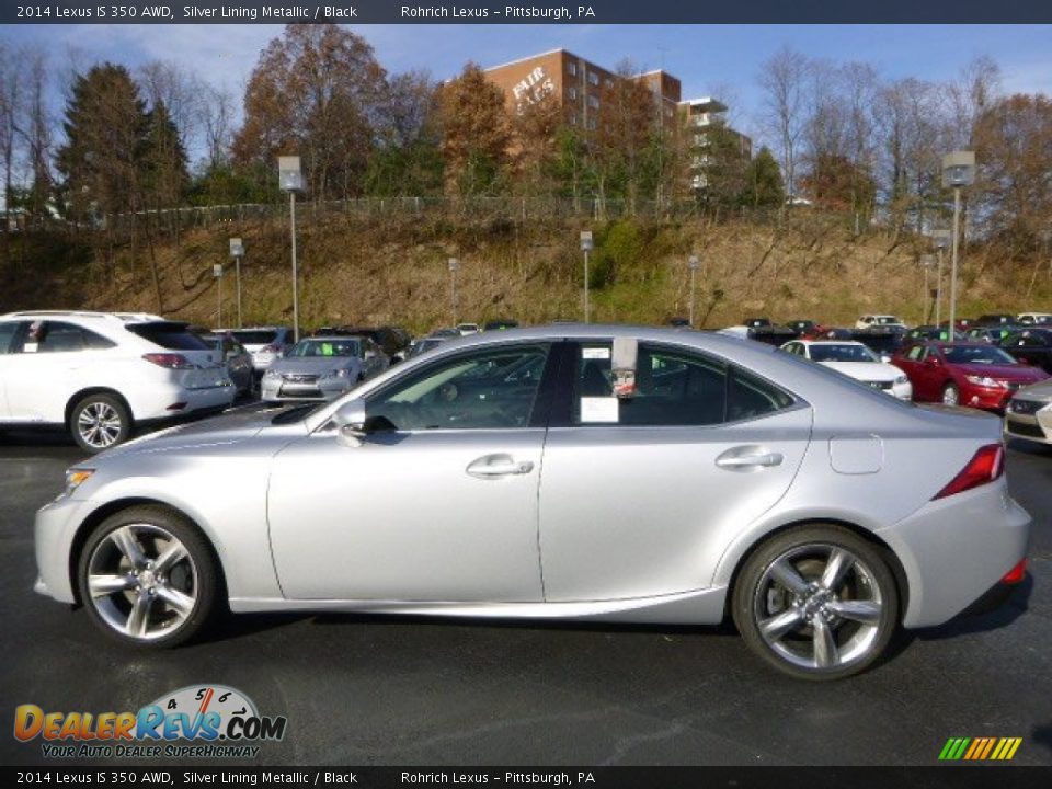 Silver Lining Metallic 2014 Lexus IS 350 AWD Photo #1