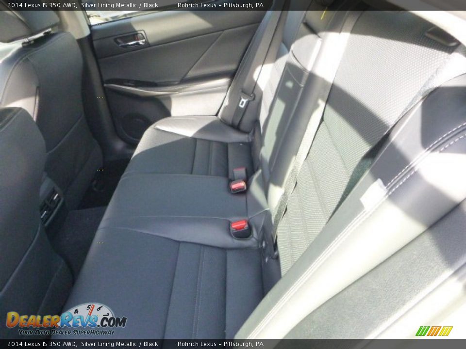 2014 Lexus IS 350 AWD Silver Lining Metallic / Black Photo #10