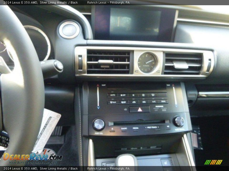 2014 Lexus IS 350 AWD Silver Lining Metallic / Black Photo #16