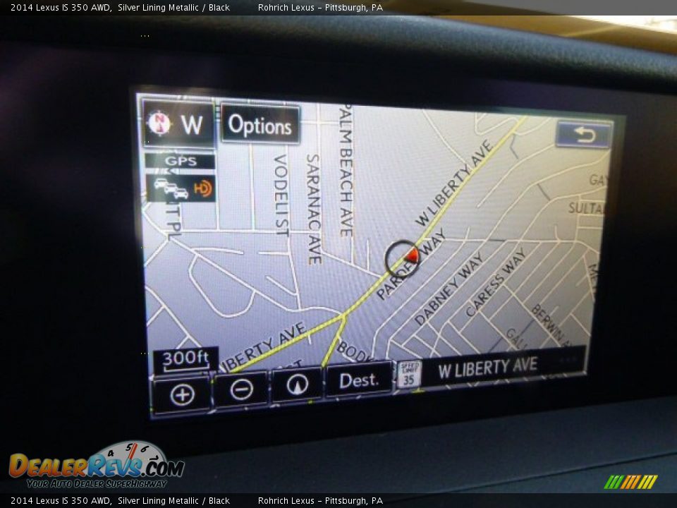 2014 Lexus IS 350 AWD Silver Lining Metallic / Black Photo #19