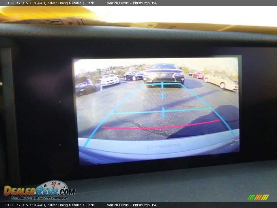 2014 Lexus IS 350 AWD Silver Lining Metallic / Black Photo #20