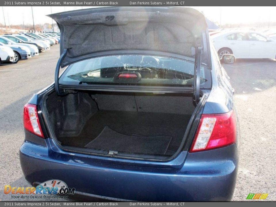 2011 Subaru Impreza 2.5i Sedan Marine Blue Pearl / Carbon Black Photo #8