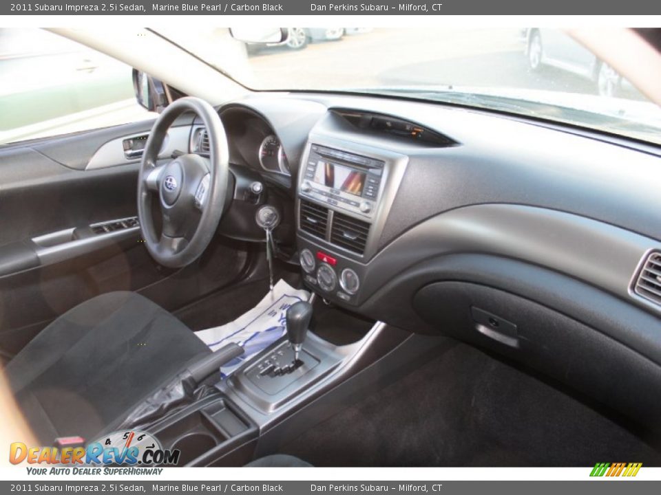 2011 Subaru Impreza 2.5i Sedan Marine Blue Pearl / Carbon Black Photo #9