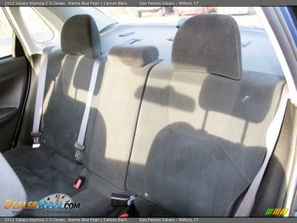 2011 Subaru Impreza 2.5i Sedan Marine Blue Pearl / Carbon Black Photo #14