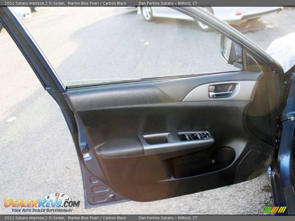 2011 Subaru Impreza 2.5i Sedan Marine Blue Pearl / Carbon Black Photo #18