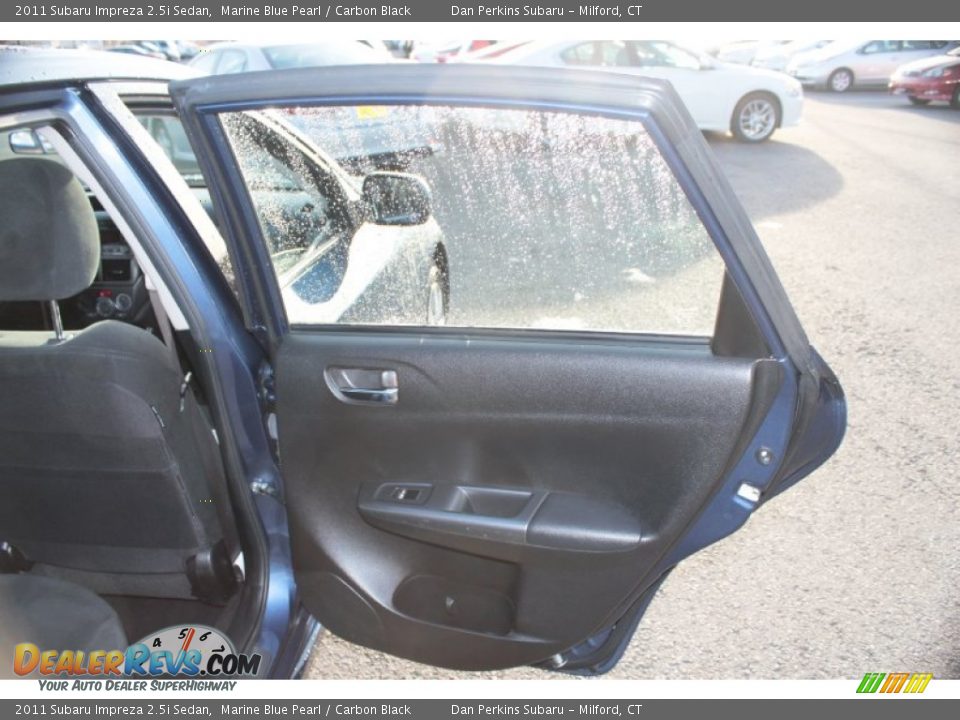 2011 Subaru Impreza 2.5i Sedan Marine Blue Pearl / Carbon Black Photo #20