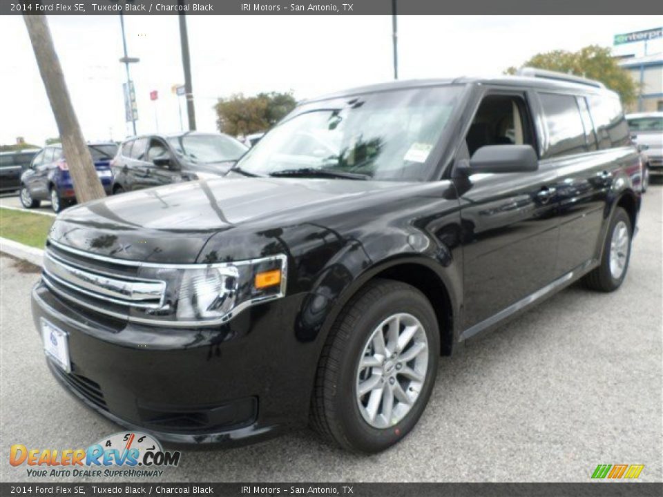 2014 Ford Flex SE Tuxedo Black / Charcoal Black Photo #1