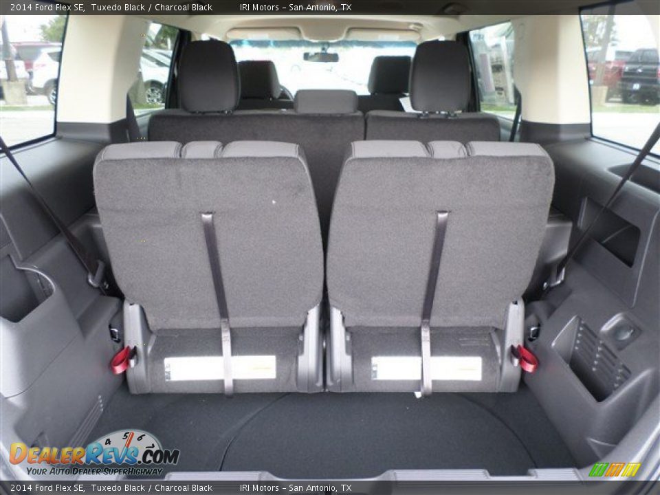 2014 Ford Flex SE Tuxedo Black / Charcoal Black Photo #14