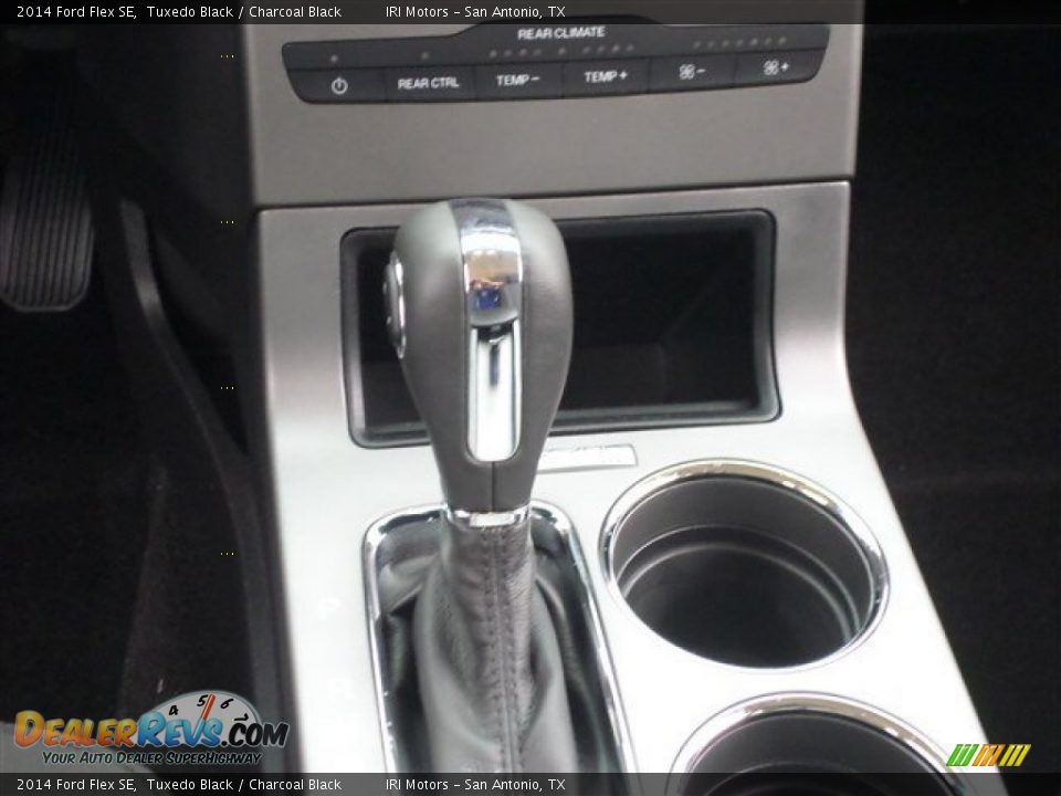 2014 Ford Flex SE Tuxedo Black / Charcoal Black Photo #21