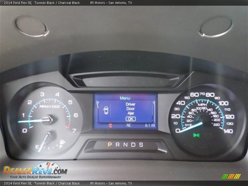 2014 Ford Flex SE Tuxedo Black / Charcoal Black Photo #24