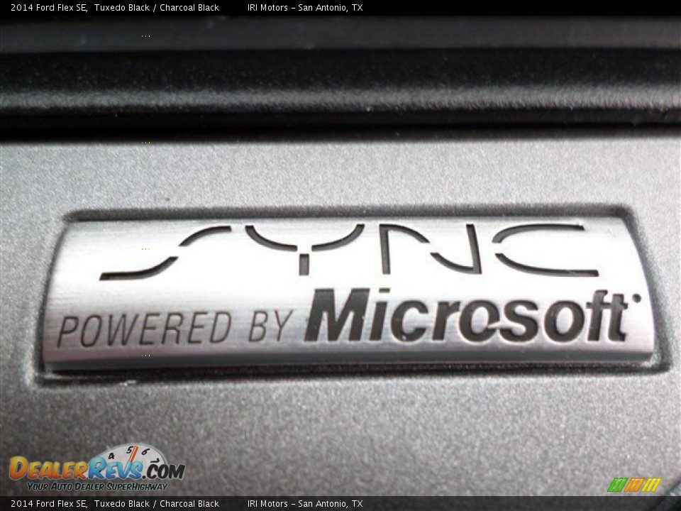 2014 Ford Flex SE Tuxedo Black / Charcoal Black Photo #26