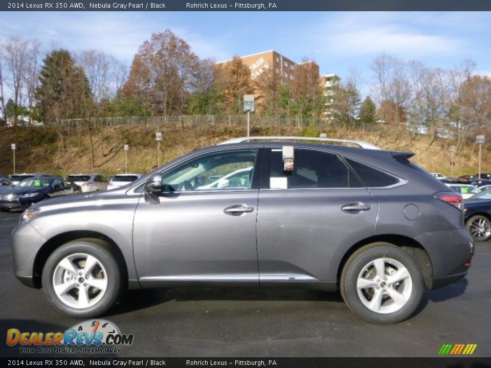 2014 Lexus RX 350 AWD Nebula Gray Pearl / Black Photo #1