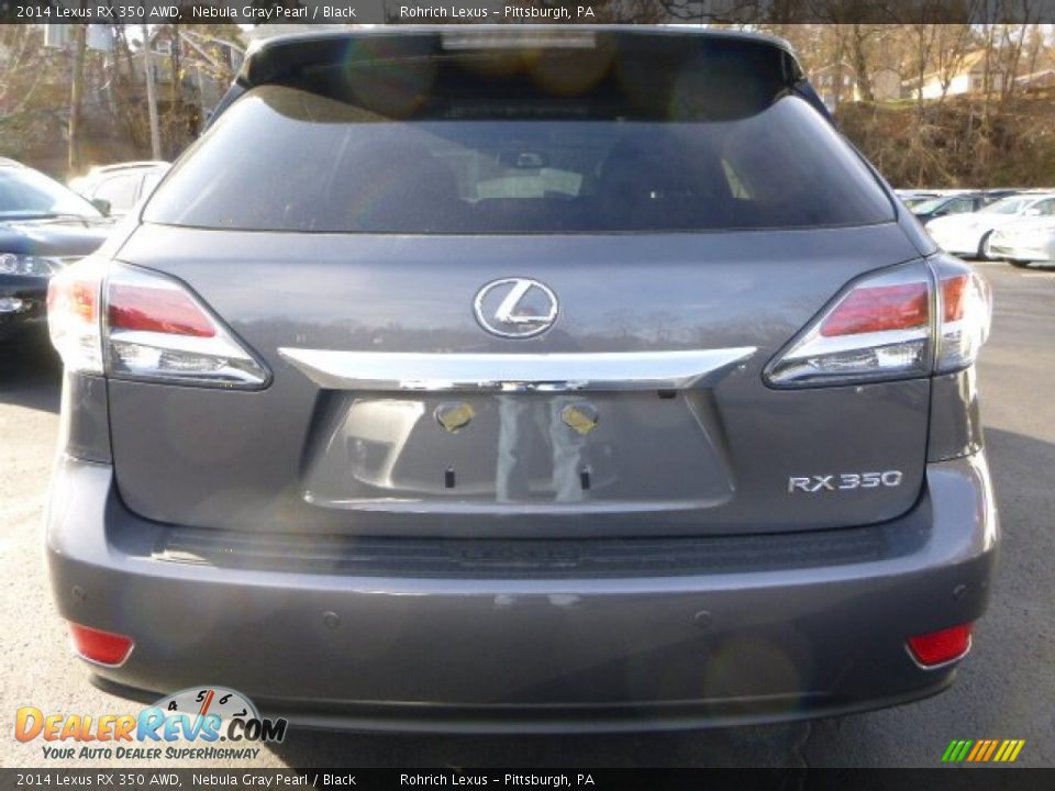 2014 Lexus RX 350 AWD Nebula Gray Pearl / Black Photo #3