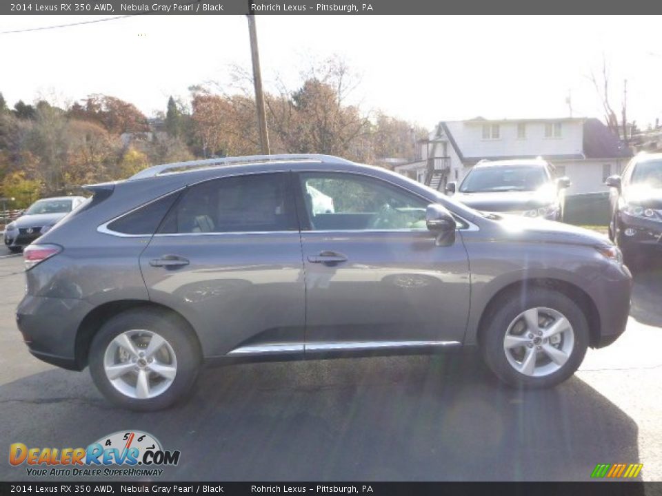 2014 Lexus RX 350 AWD Nebula Gray Pearl / Black Photo #5