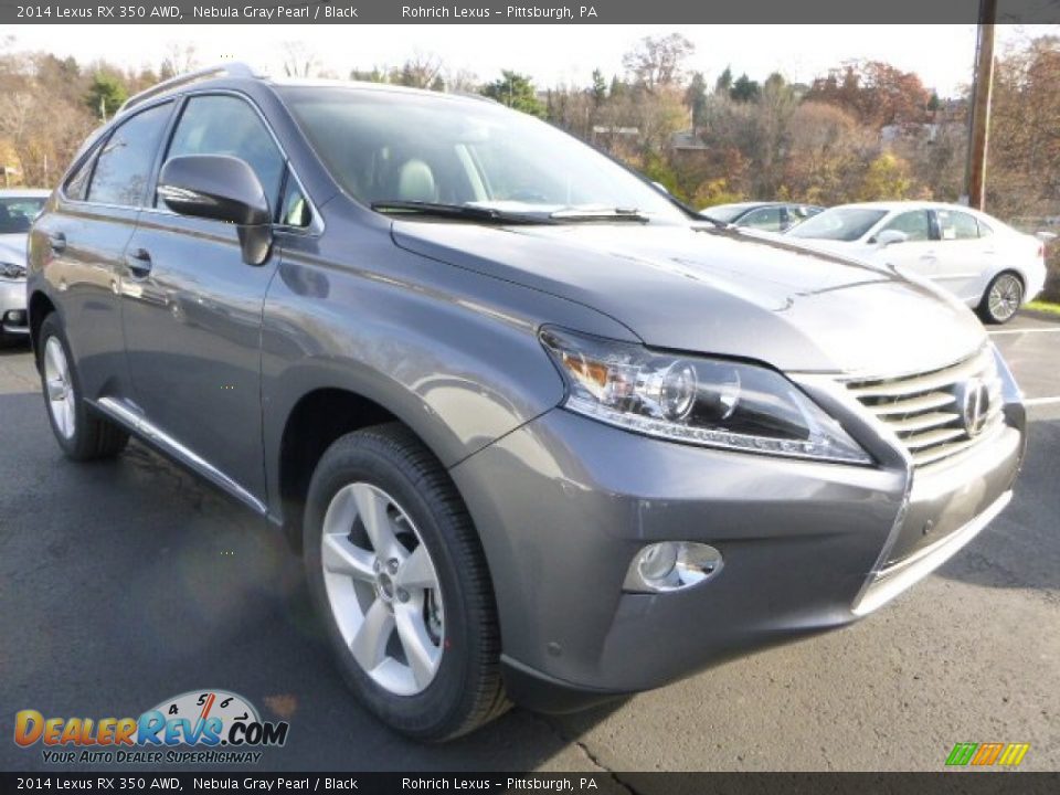 2014 Lexus RX 350 AWD Nebula Gray Pearl / Black Photo #6
