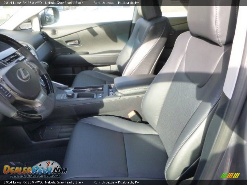 2014 Lexus RX 350 AWD Nebula Gray Pearl / Black Photo #10