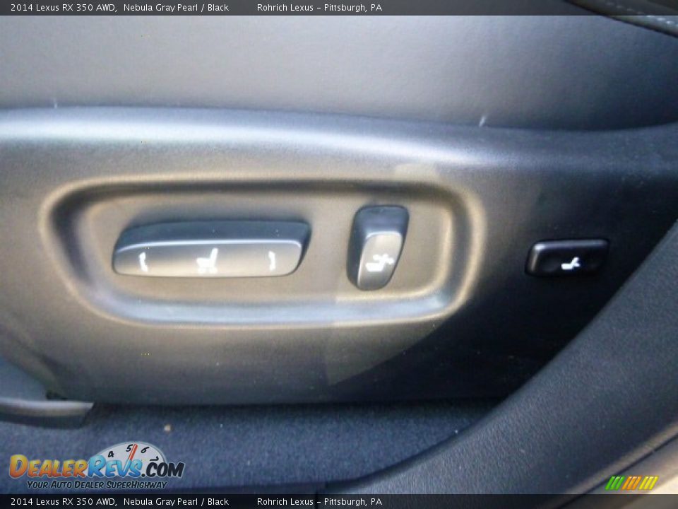 2014 Lexus RX 350 AWD Nebula Gray Pearl / Black Photo #14