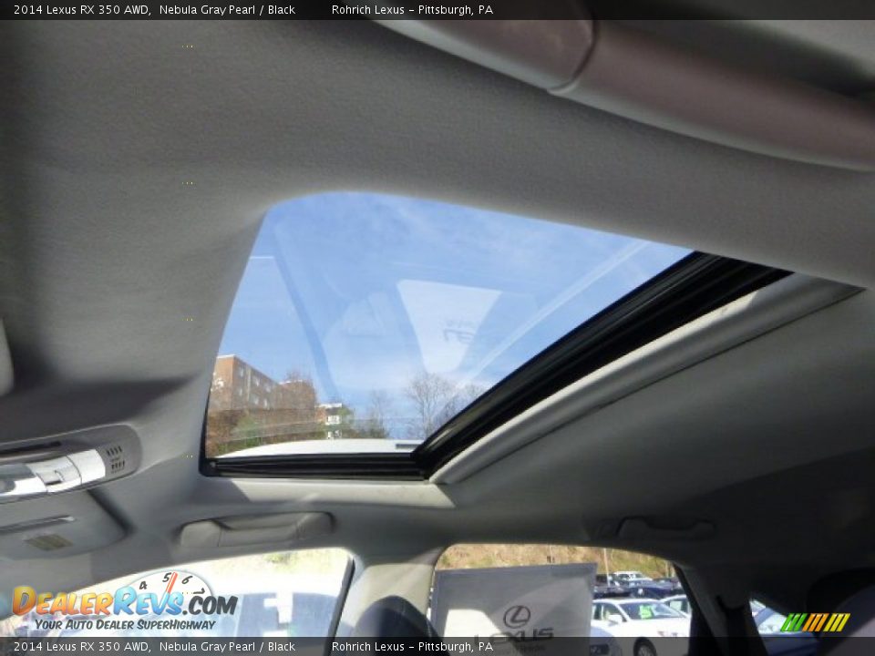 2014 Lexus RX 350 AWD Nebula Gray Pearl / Black Photo #15