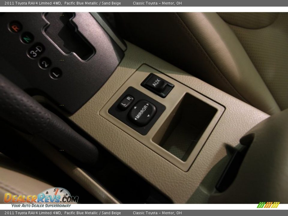 2011 Toyota RAV4 Limited 4WD Pacific Blue Metallic / Sand Beige Photo #10