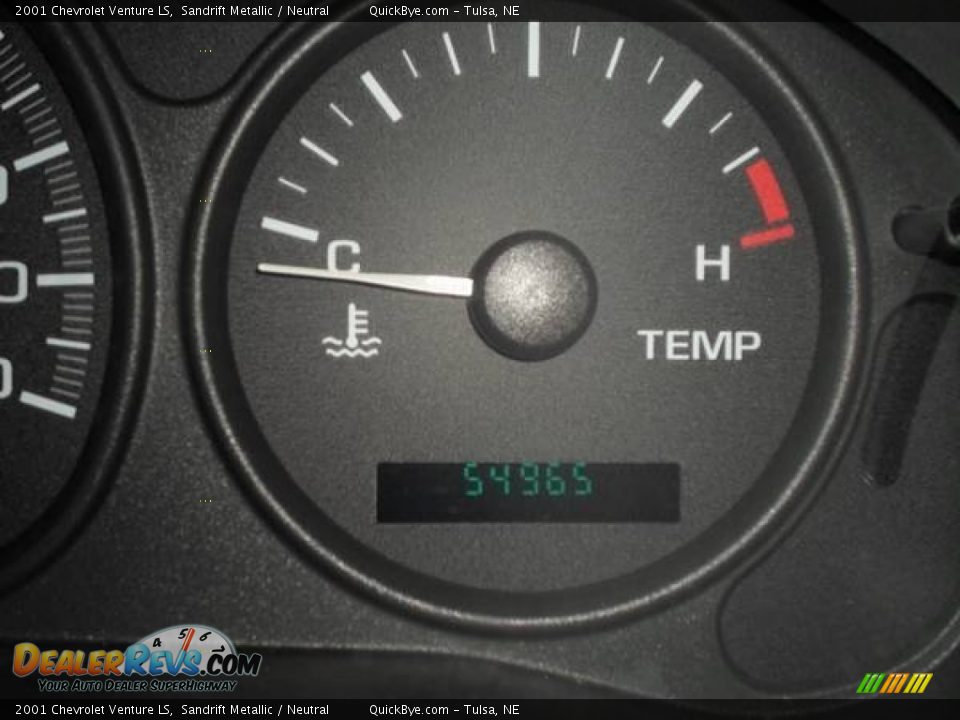 2001 Chevrolet Venture LS Sandrift Metallic / Neutral Photo #4