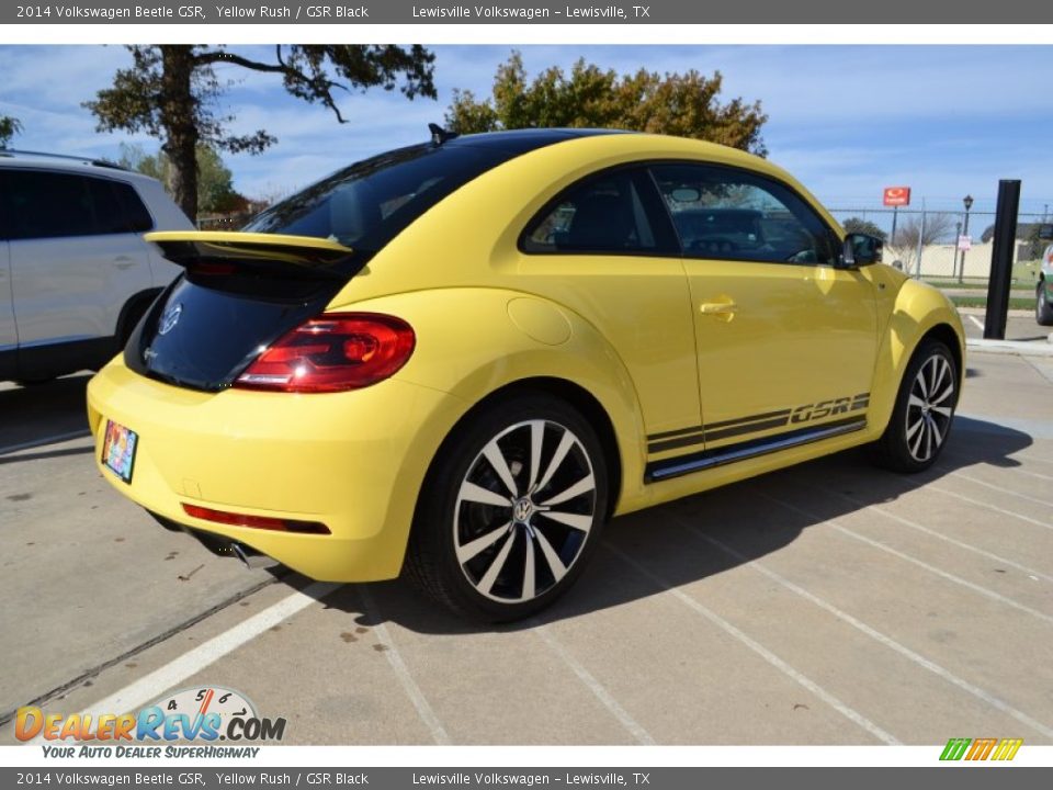 Yellow Rush 2014 Volkswagen Beetle GSR Photo #2